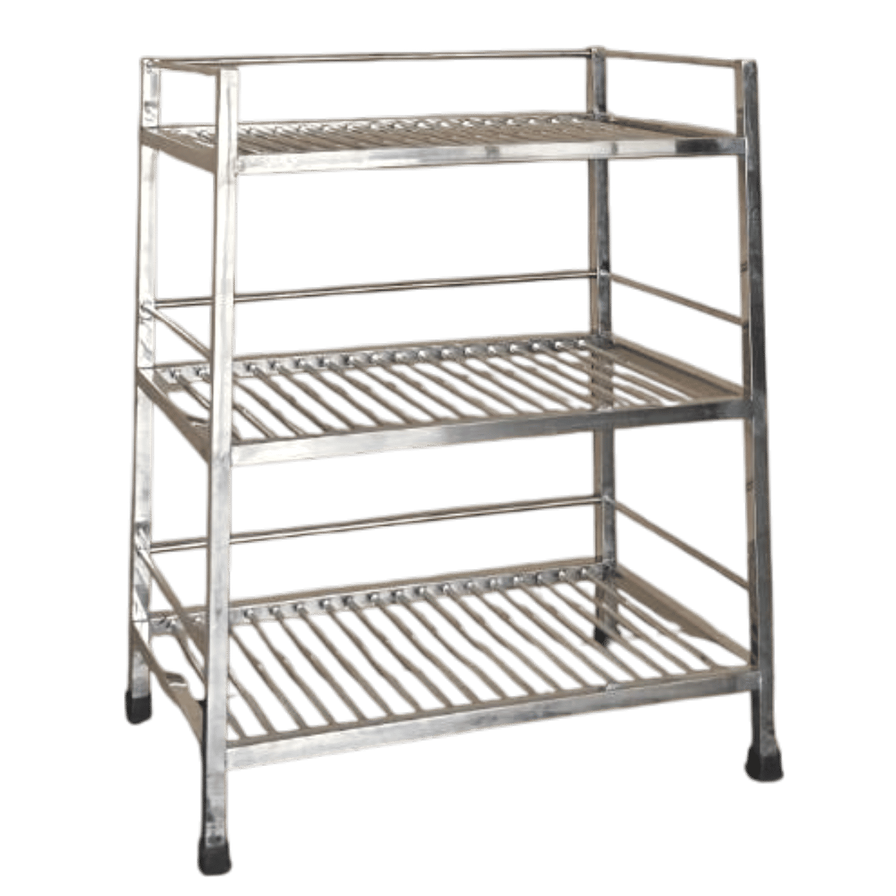 ชั้นวางของสแตนเลส 3 ชั้น MEETANG STAINLESS รุ่น Rซี่3-406073 ขนาด 40X60X73ซม.